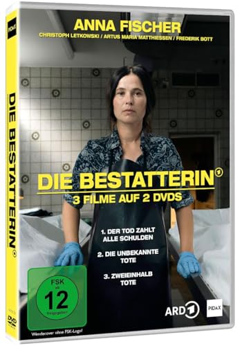 Die Bestatterin / Drei Spielfilmfolgen der schwarzhumorigen Krimi-Reihe [2 DVDs]