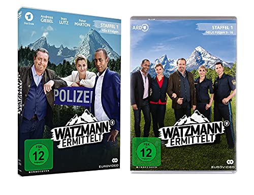 Watzmann ermittelt -Staffel 1 (Folgen 1 - 16) im Set - Deutsche Originalware [4 DVDs]